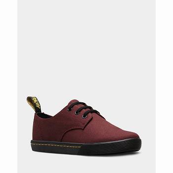 Dr Martens Santanita Platene - Cervene Casual Obuv Damske, DR0377